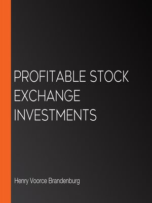 cover image of Profitable Stock Exchange Investments
